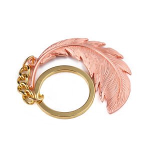 Custom metal enamel dinosaur doll keychain