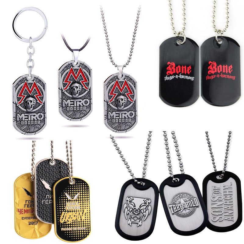 Custom 3D metal dog tag manufacturer