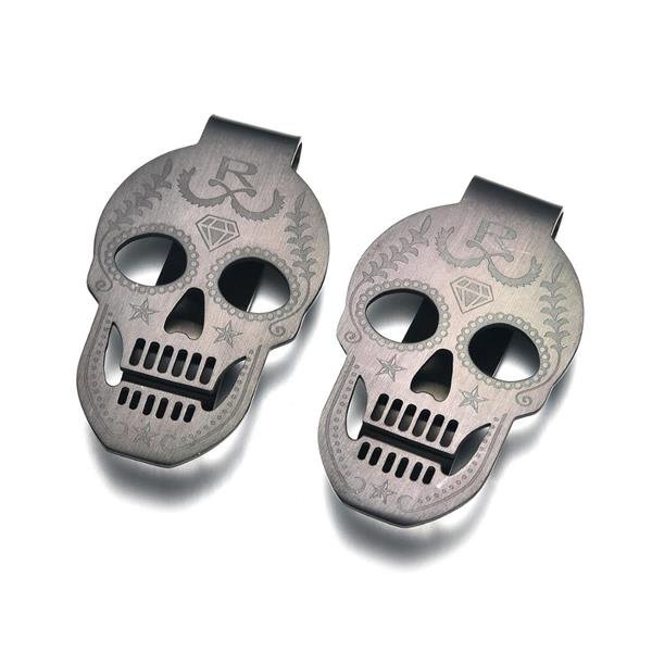 wholesale money clip Custom Skeleton money clip
