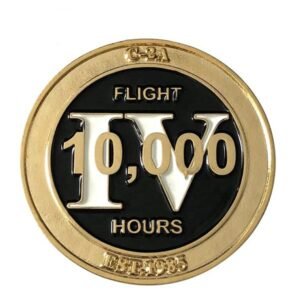 Custom 3D Metal Enamel Antique Gold Challenge Coin