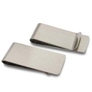 Stainless steel blank money clip