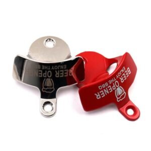 Wall mounted bottle opener blank mould with custom logo