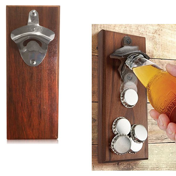 Custom logo Wall mounted blade bottle opener